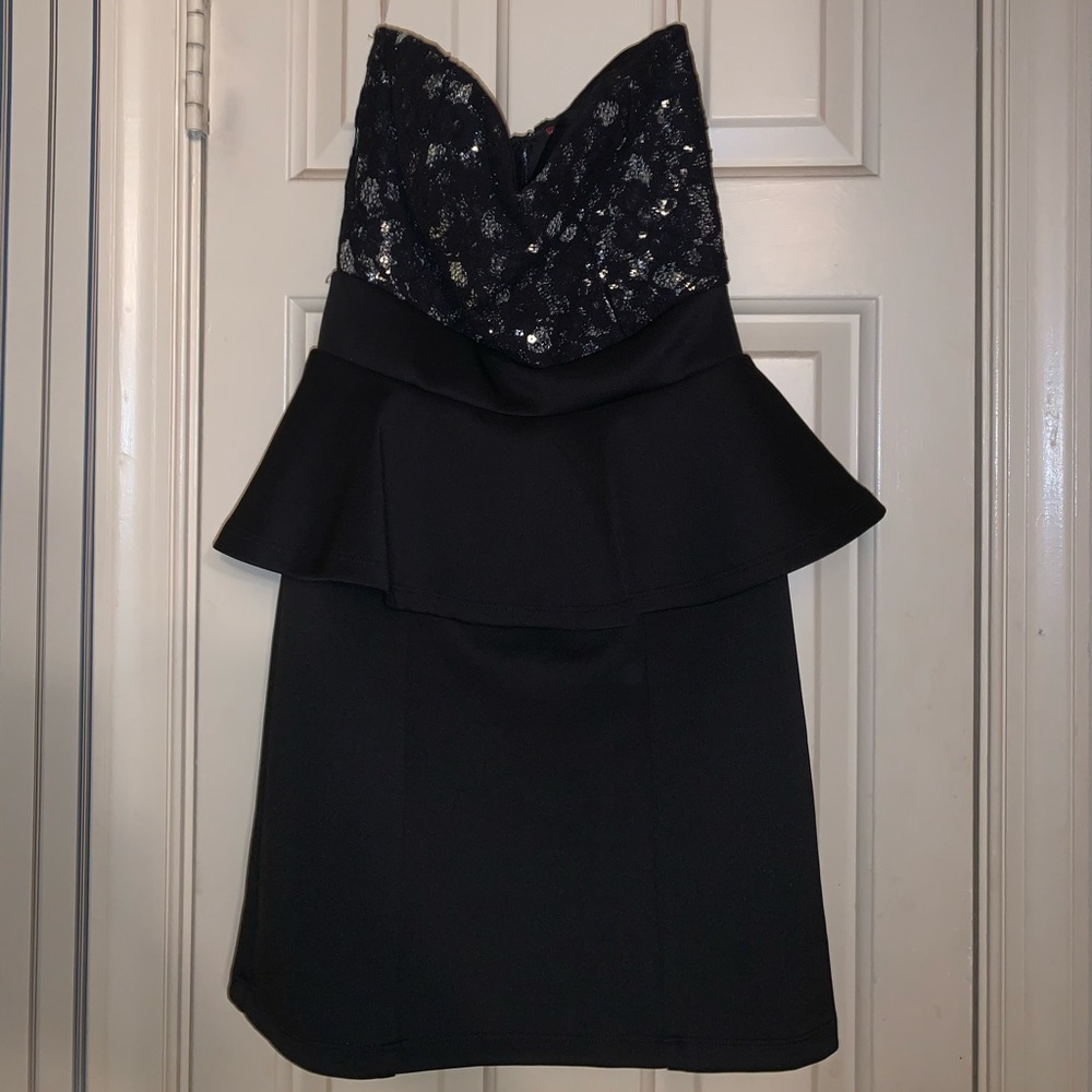 black dress